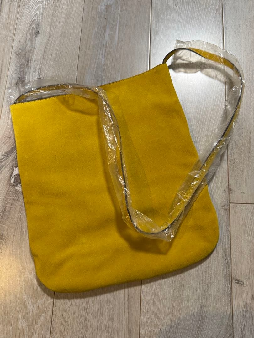 merci メルシー スウェード クロスボディ ショルダー バッグ 未使用