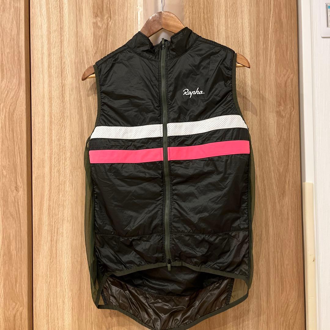 【美品】Rapha ブルベ　インサレーティッド　ジレ（メンズXL）