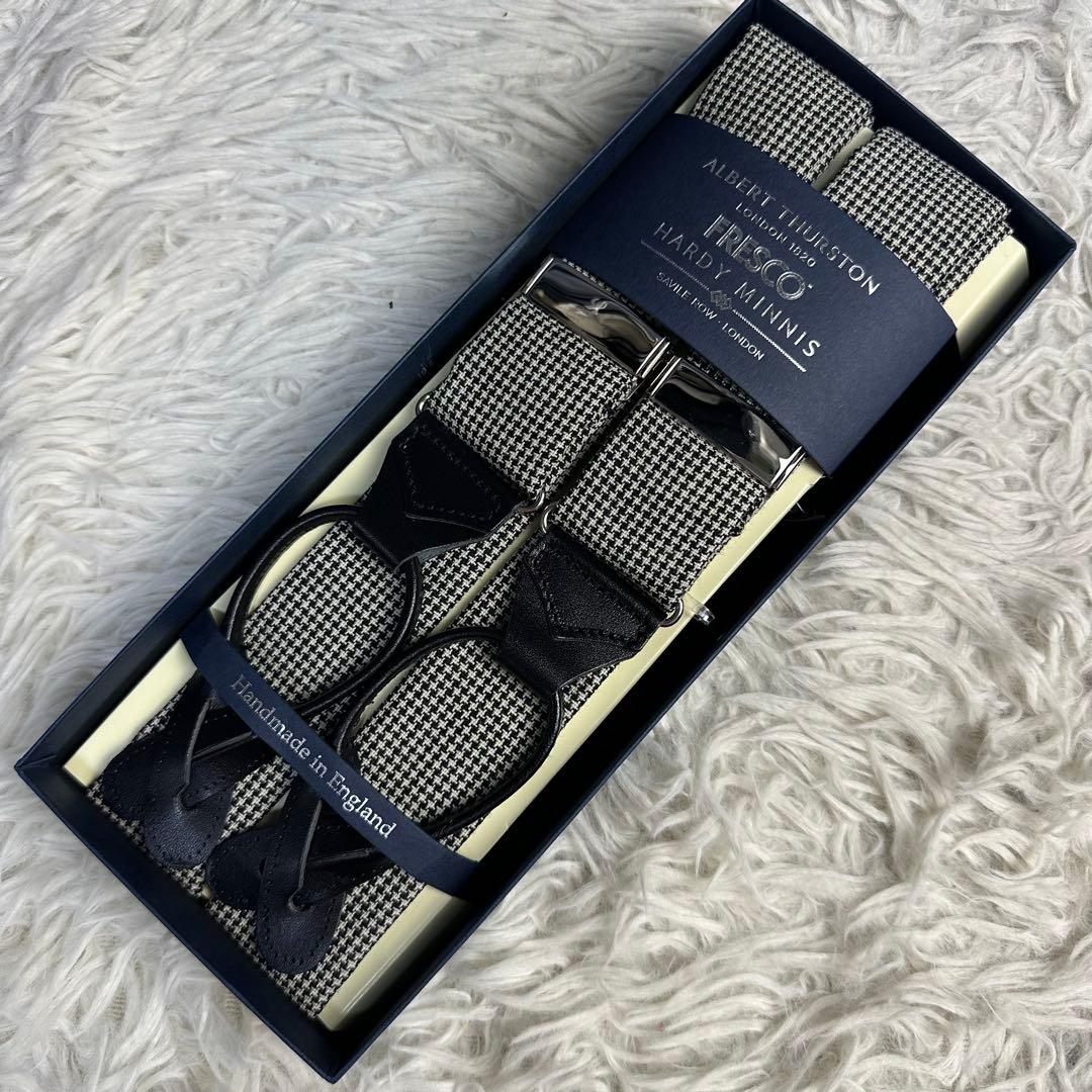 英国製アルバートサーストン クラシック6ボタン留ブレイスFresco510267