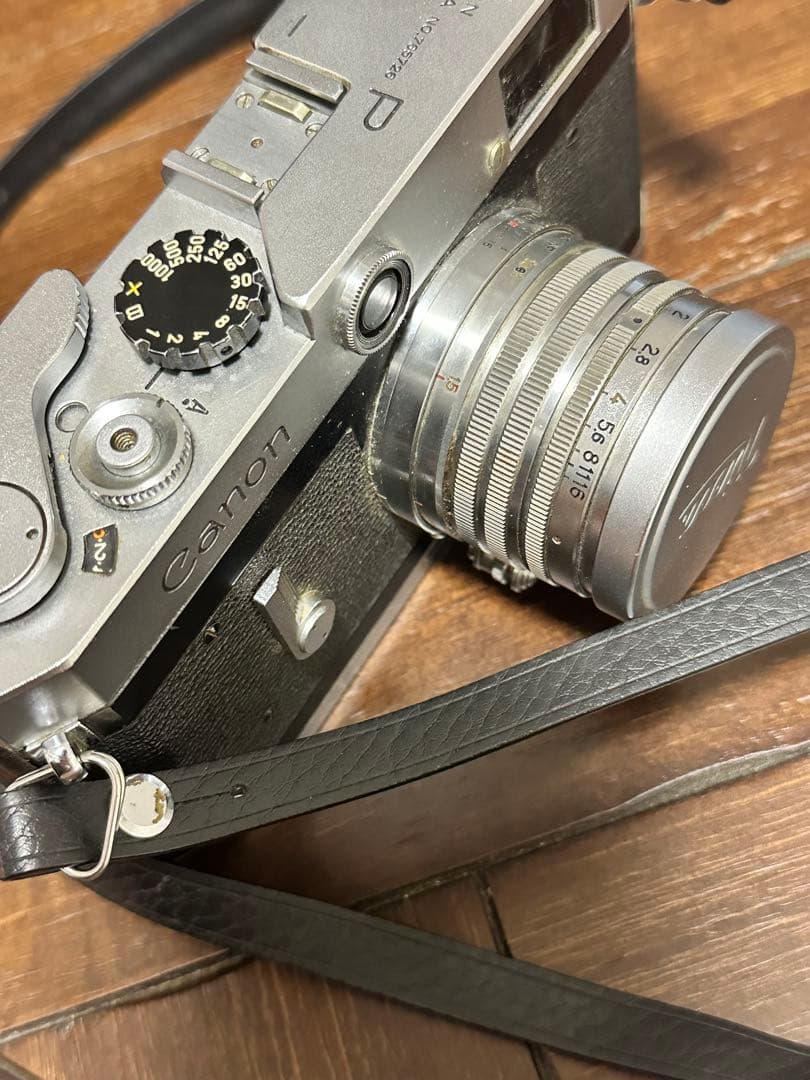 【ジャンク】キヤノン Ｐ型　ファインダーカメラ　レンズ　H.C5cm/2