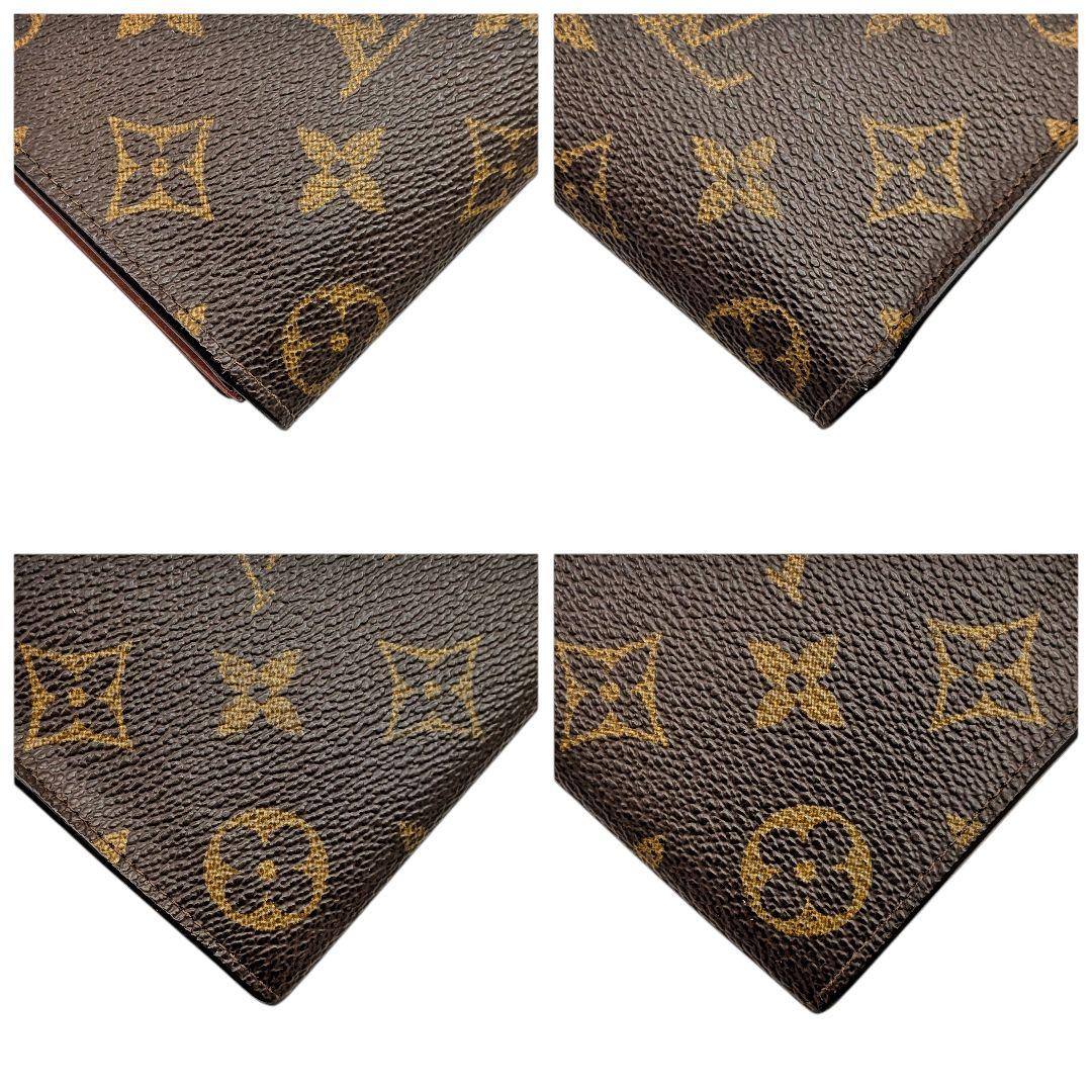 良品 ルイヴィトン モノグラム ポシェット ポルトモネ クレディ 975