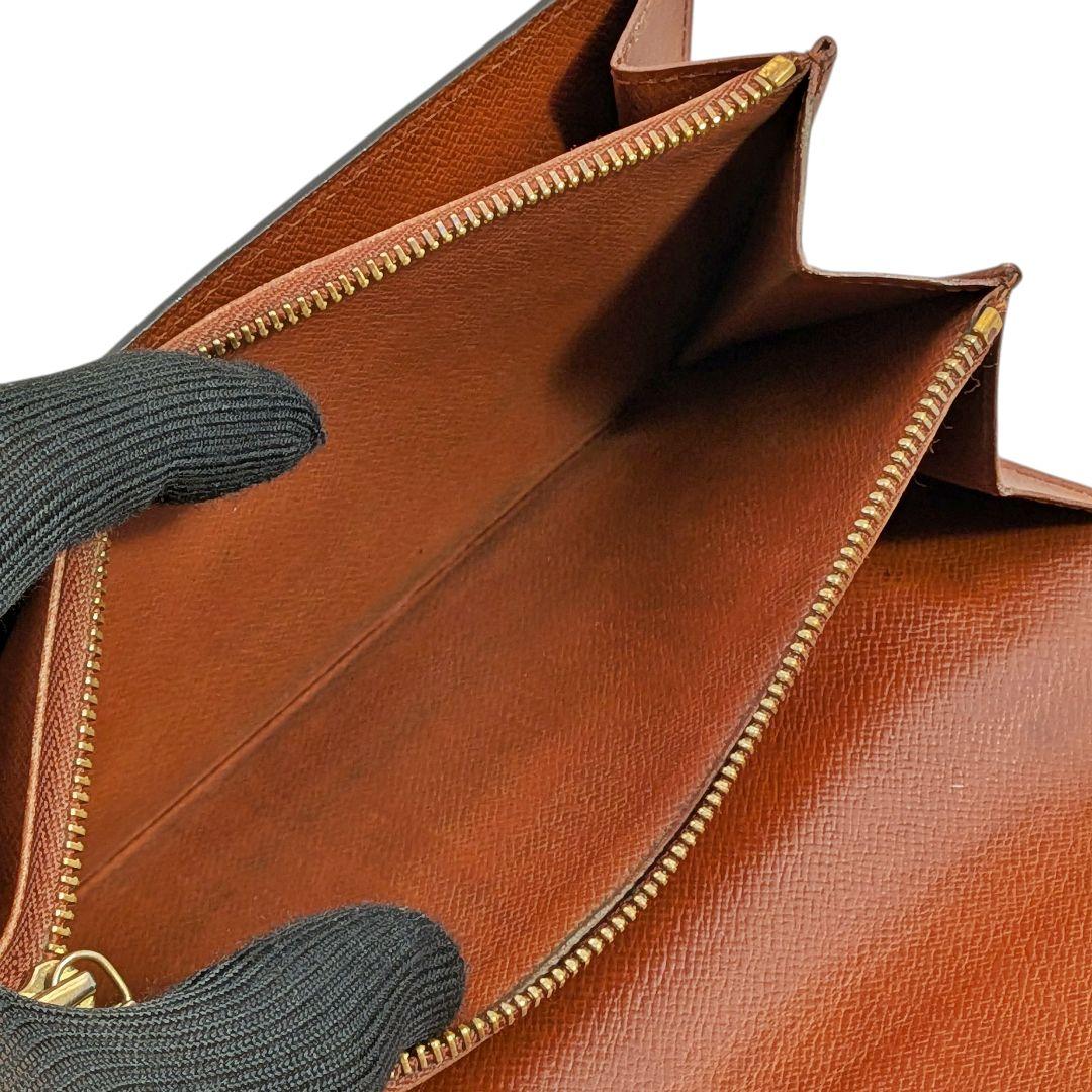 良品 ルイヴィトン モノグラム ポシェット ポルトモネ クレディ 975