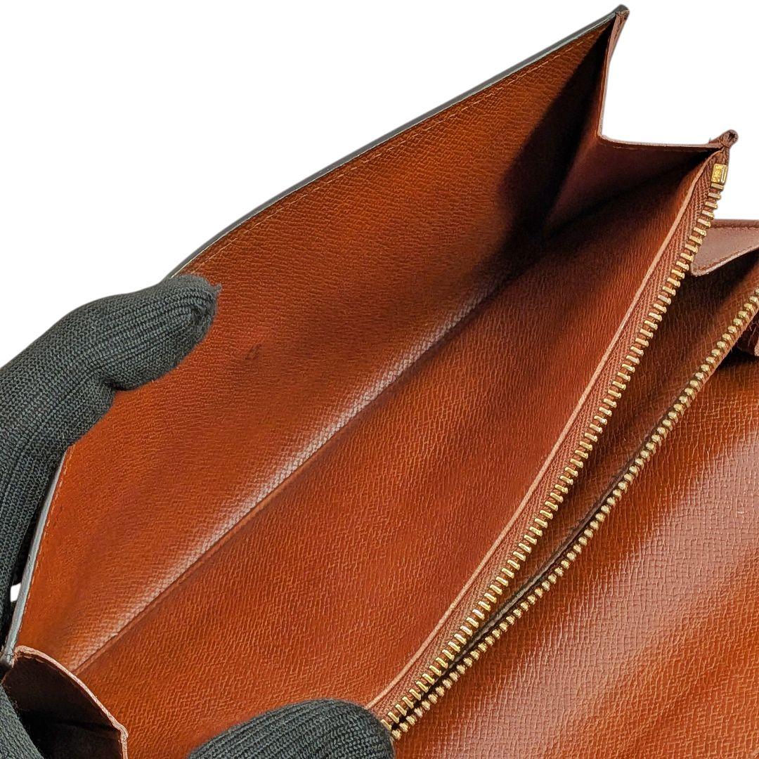 良品 ルイヴィトン モノグラム ポシェット ポルトモネ クレディ 975