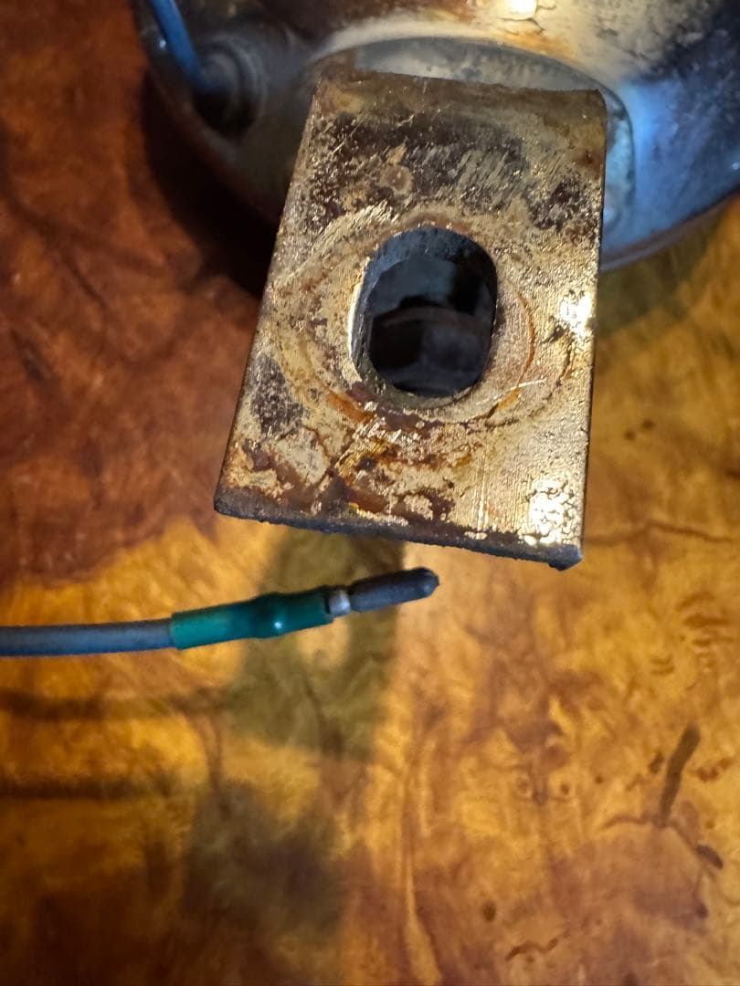 旧車にマーシャルヘッドライト819 長期保管品　ジャンクとして