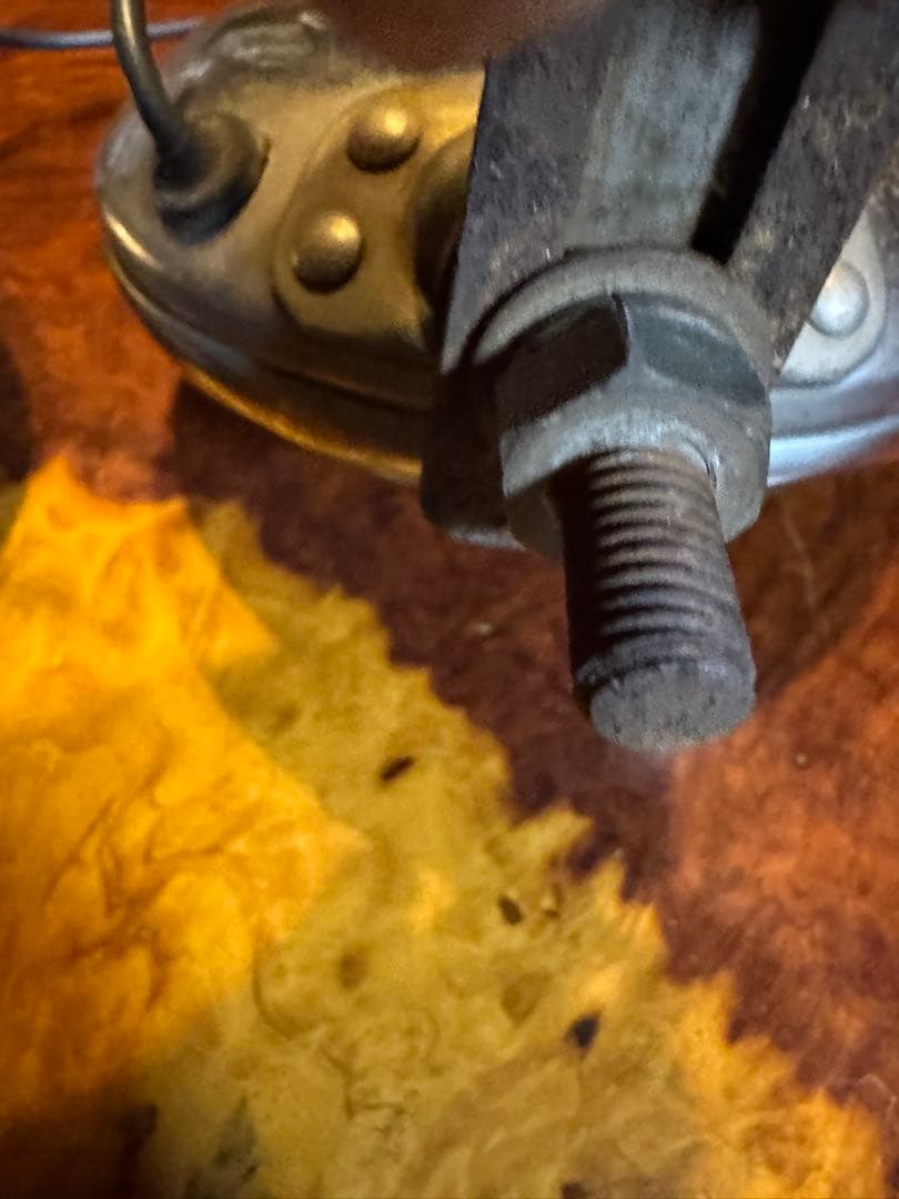 旧車にマーシャルヘッドライト819 長期保管品　ジャンクとして