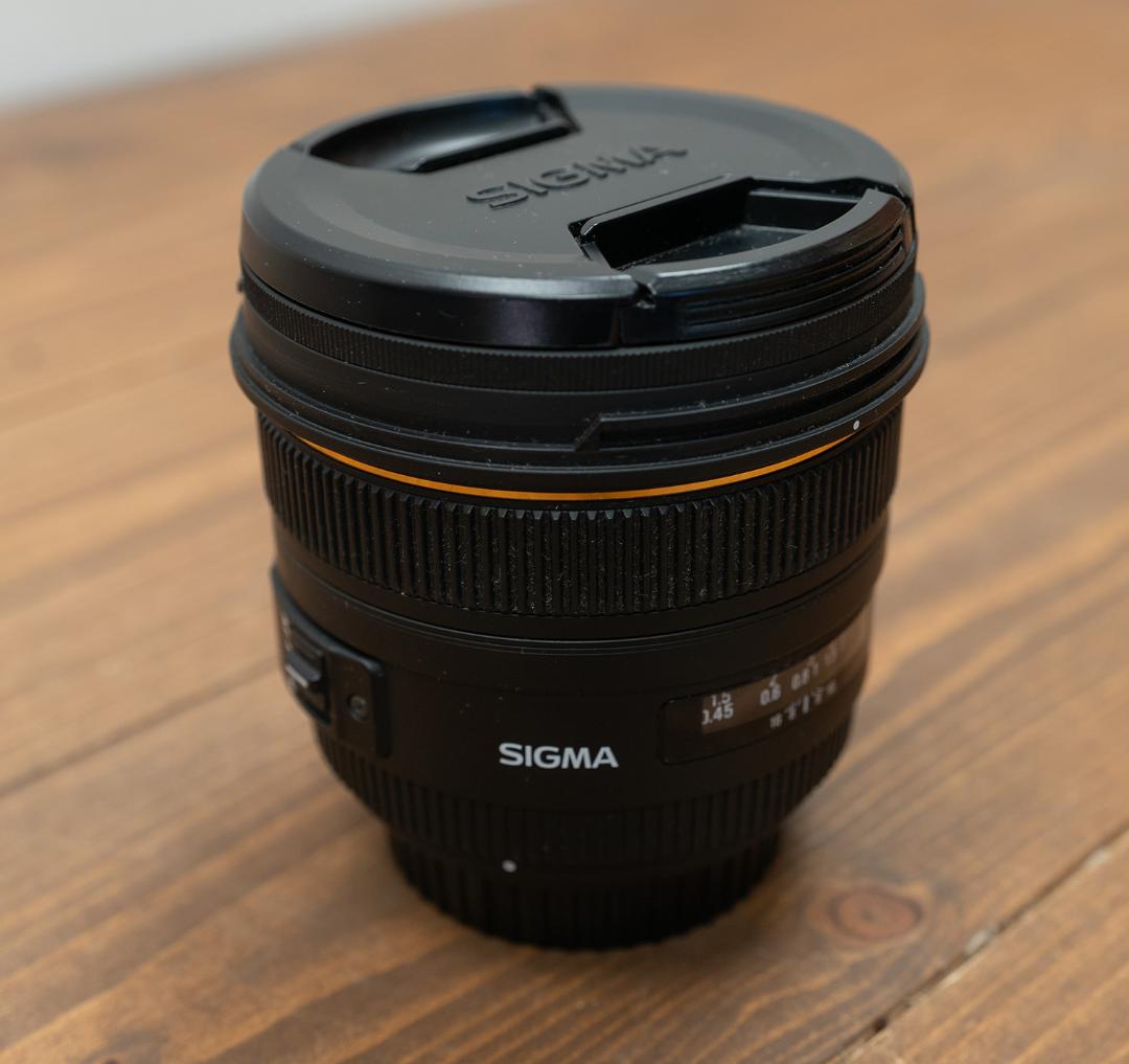 SIGMA 50mm f/1.4 EX DG HSM Canon ef おまけ付