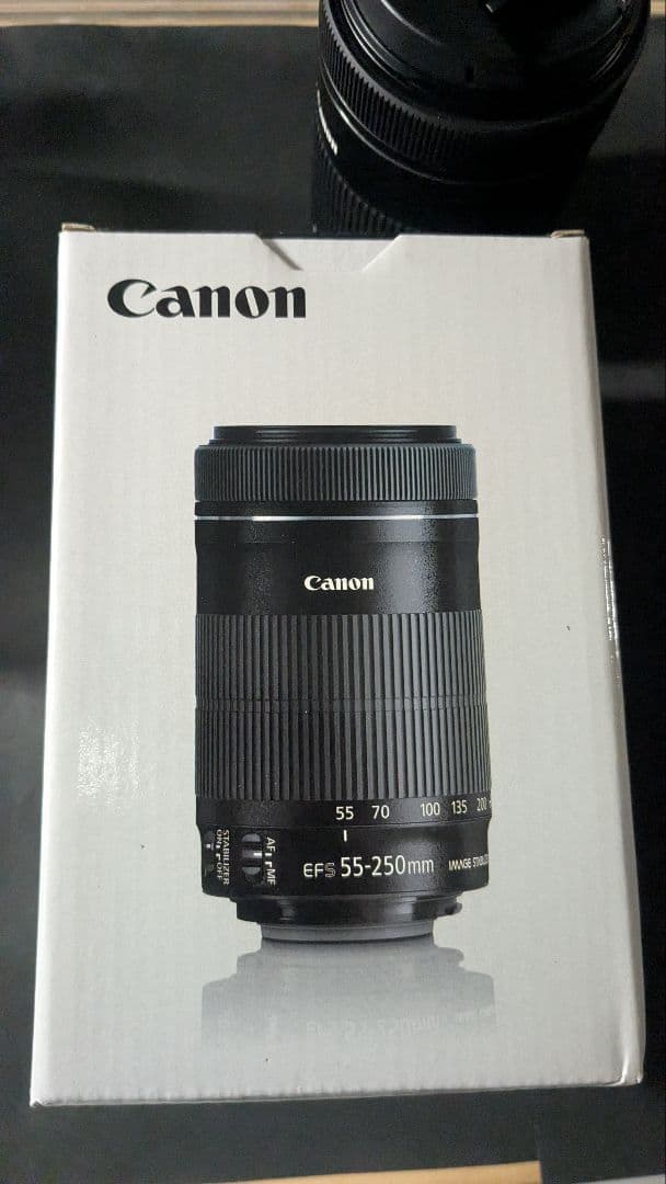 【箱付き】CANON EF-S55-250mm F4-5.6 IS STM
