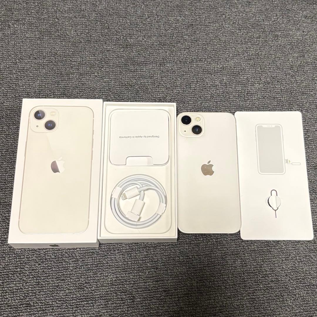 Apple iPhone 13 128gbホワイト 本体 ジャンク