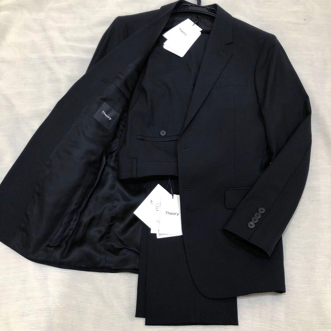 ★新品未使用★Theory セオリー セットアップ スーツ ブラック