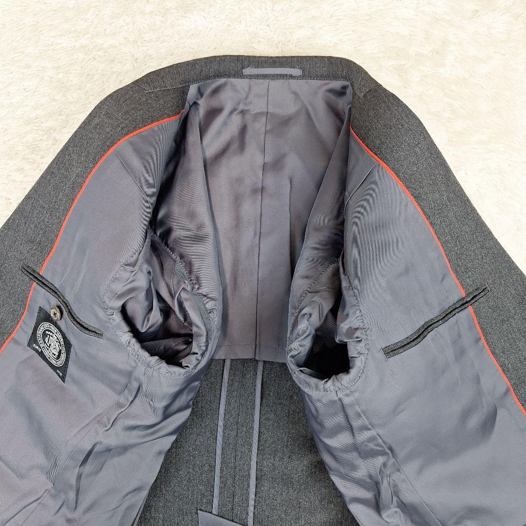 未使用品✨J.PRESS ヘリンボーン　テーラードジャケット+ベスト　A5　M