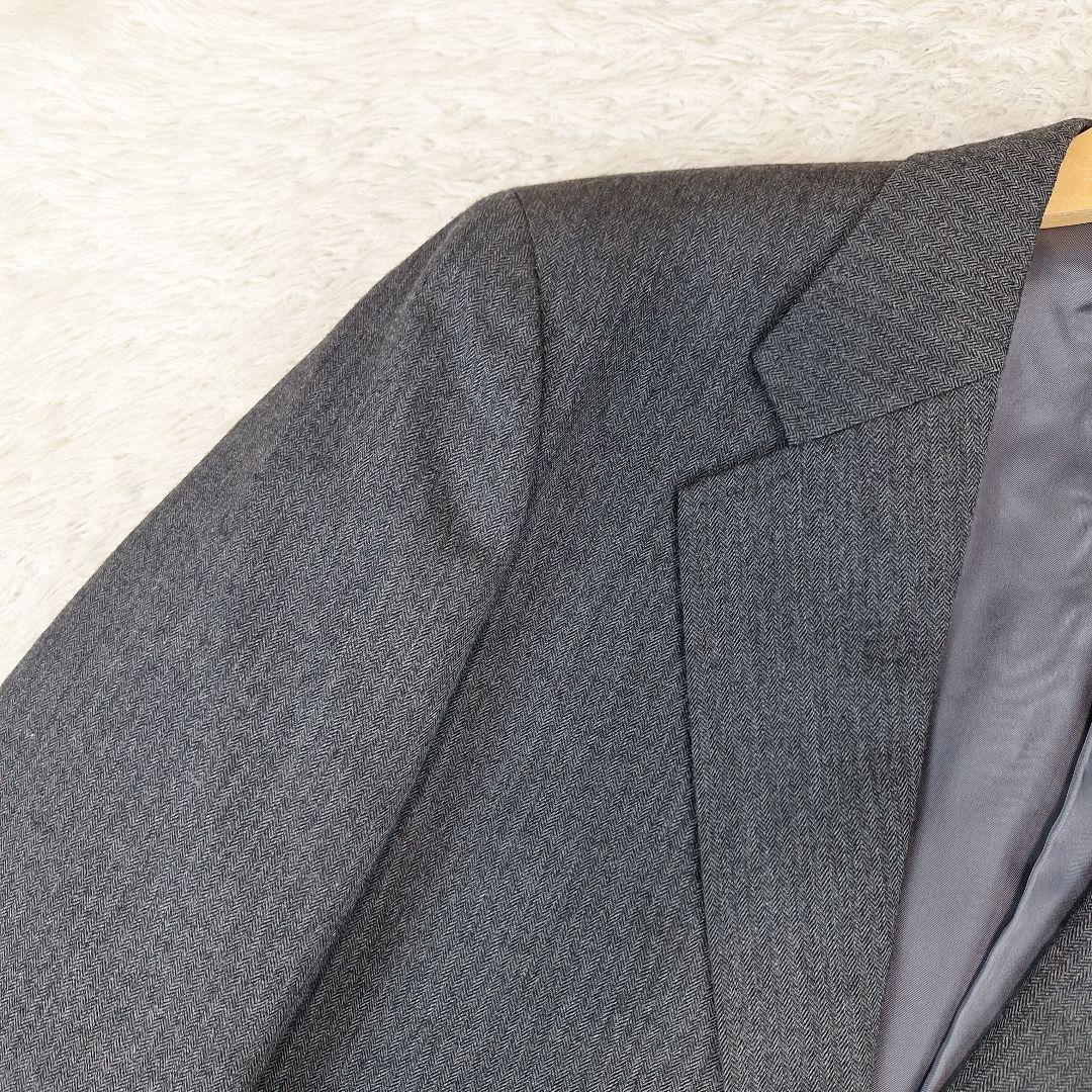 未使用品✨J.PRESS ヘリンボーン　テーラードジャケット+ベスト　A5　M