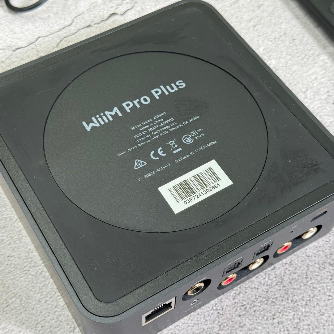 【美品】WiiM Pro Plus 高音質ネットワークストリーマー｜リモコン付