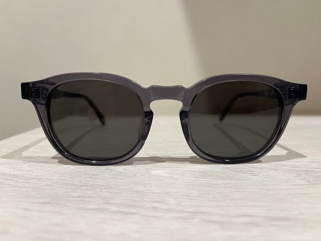 Own 亜州眼鏡 #06 グレー スクエア型 サングラス セフティー