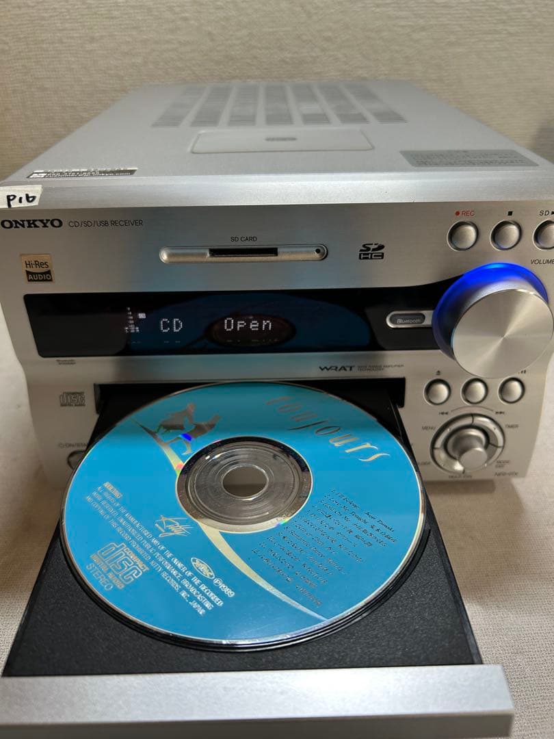P16 整備ONKYO NFR-9TX ハイレゾ CD/SD/USBレシーバー