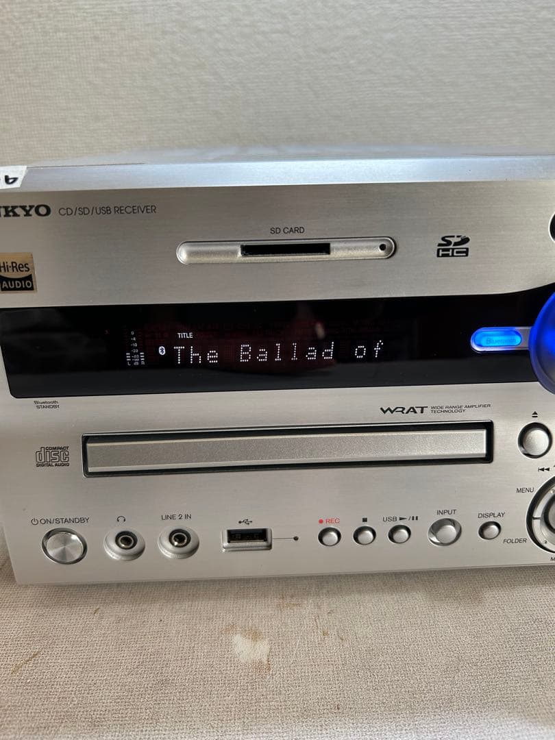 P16 整備ONKYO NFR-9TX ハイレゾ CD/SD/USBレシーバー