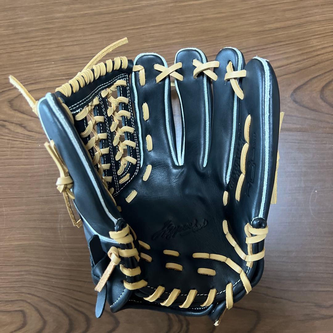 Rawlings 軟式グローブ 黒/ベージュ　一般
