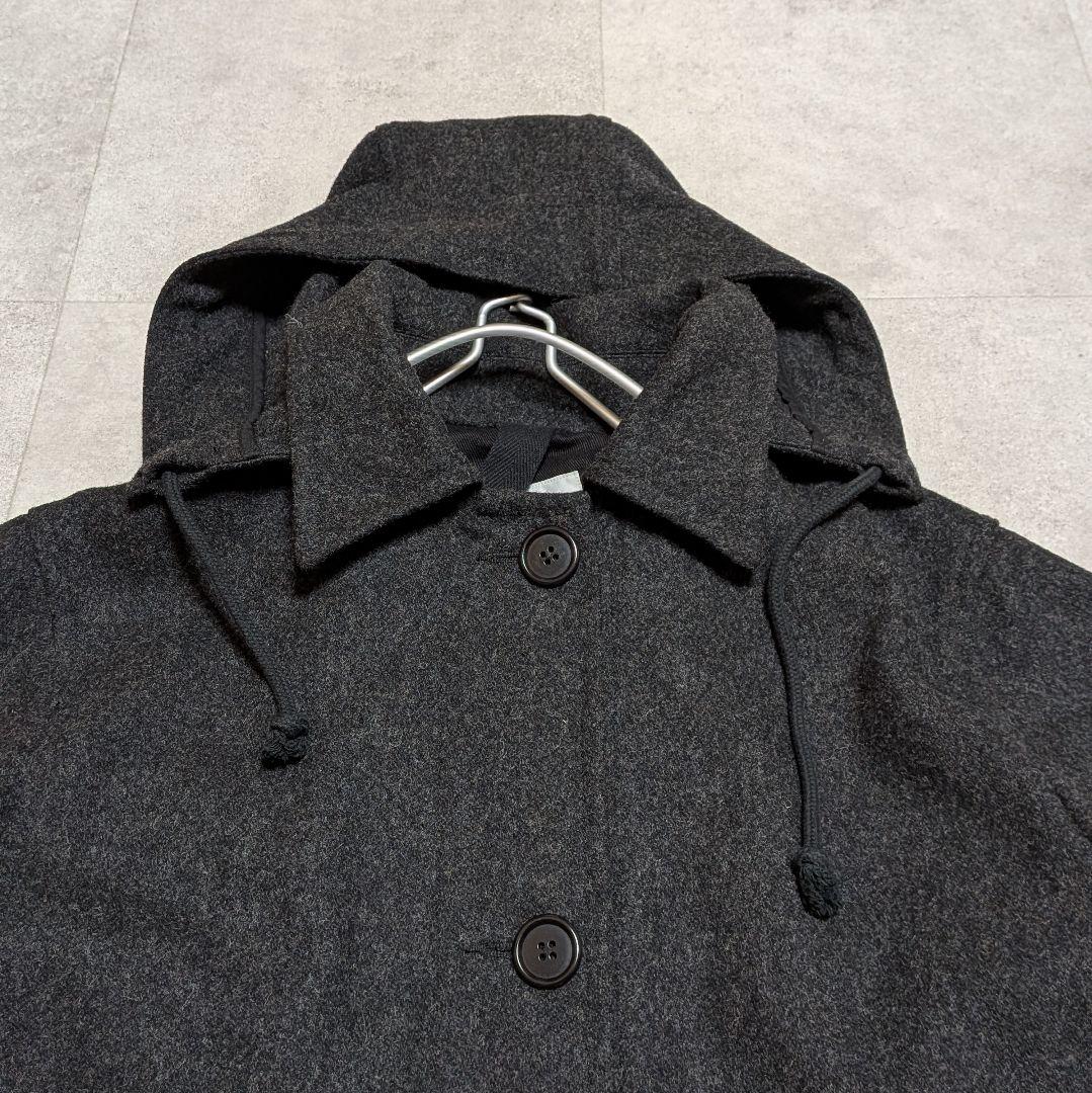 極美品✨️24AW MHL. ベーシックウールメルトンコート 定価6.4万