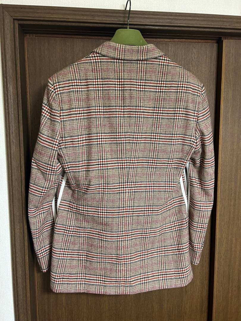 ゴールド GUCCI adidas テーラードジャケット タグ付未使用品