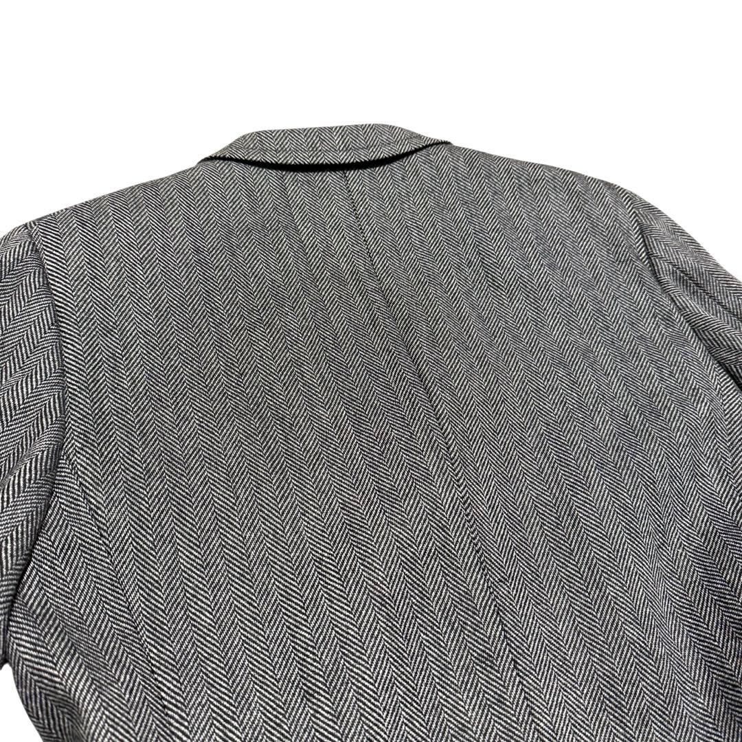 GUCCI グッチ シングル テーラードジャケット ヘリンボーン イタリア製 L