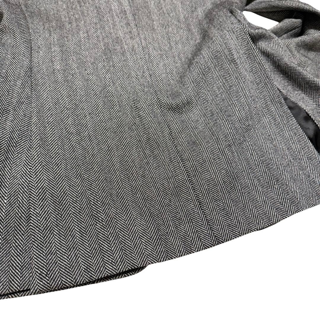 GUCCI グッチ シングル テーラードジャケット ヘリンボーン イタリア製 L