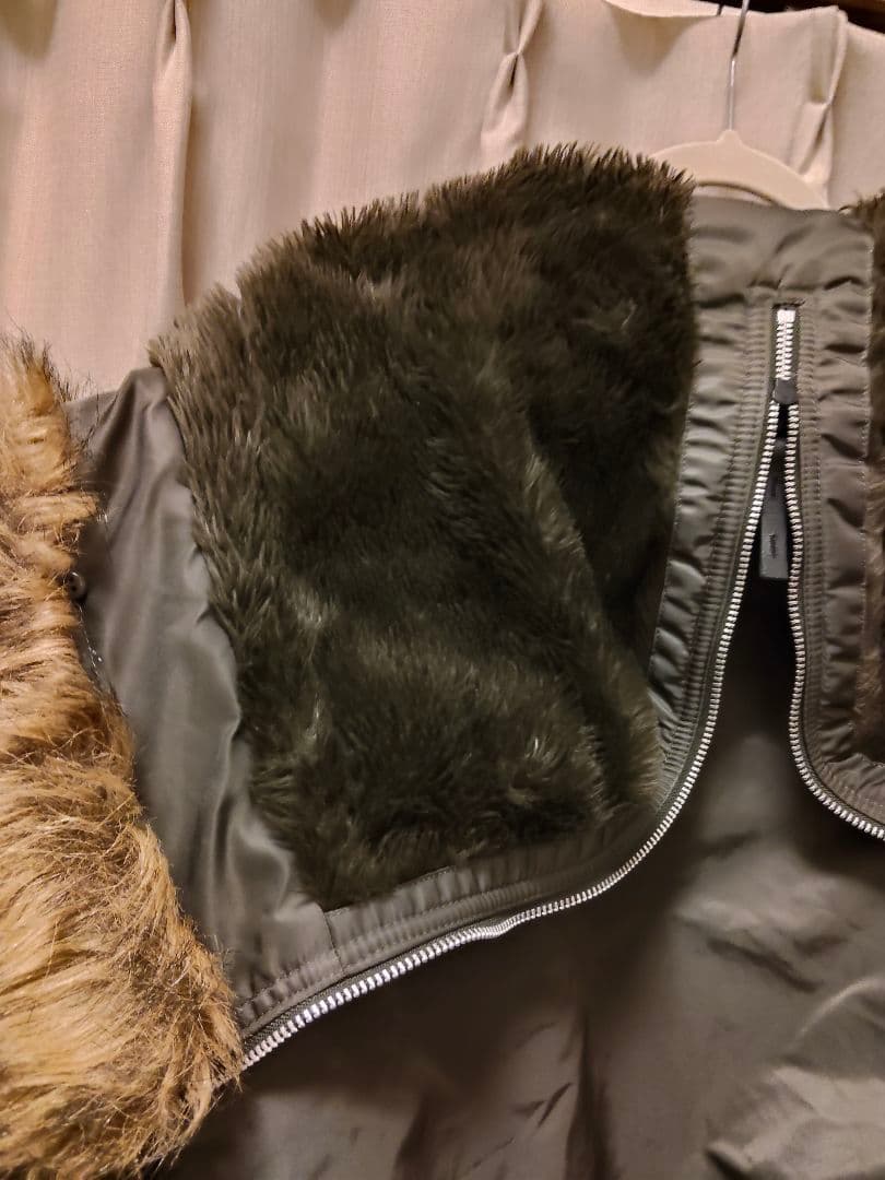 アルファインダストリーズ　N2-B　ファー付　ミリタリージャケット　XL