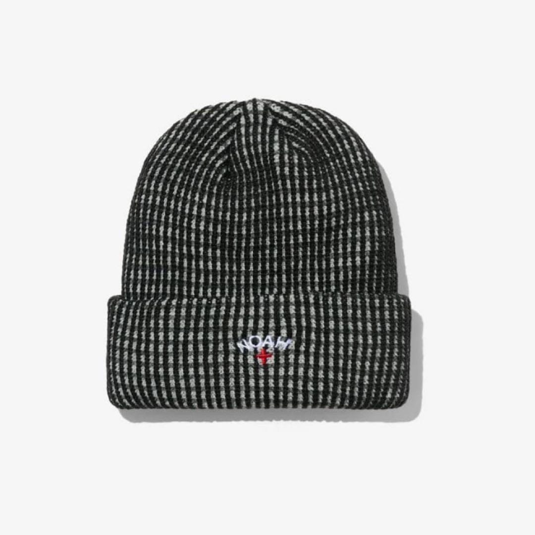 NOAH ビーニー ニット帽 black / gray beanie