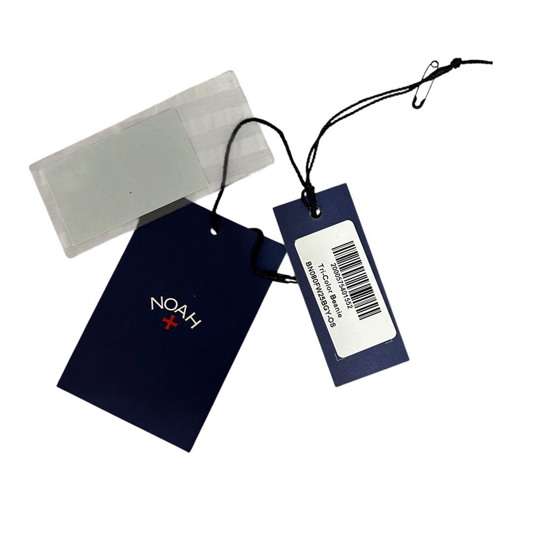 NOAH ビーニー ニット帽 black / gray beanie