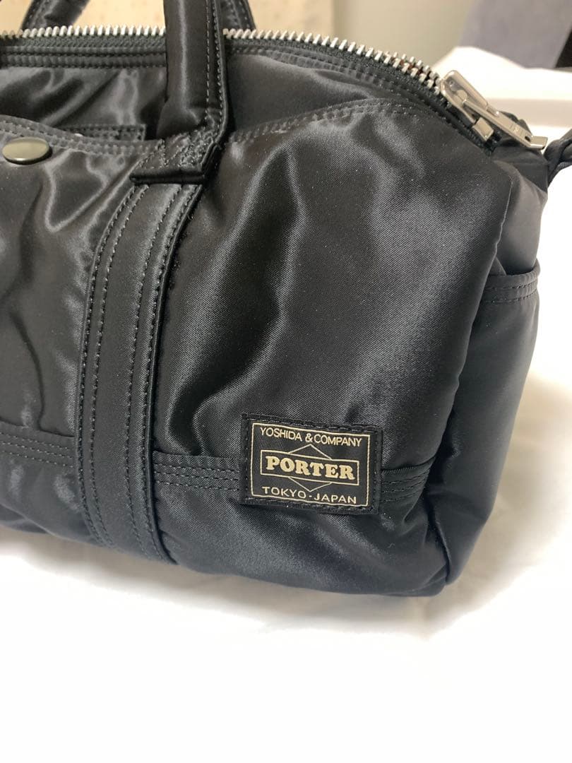 【美品】POTERポーター 最新TANKER ロールバッグ 2wayドラムバッグ