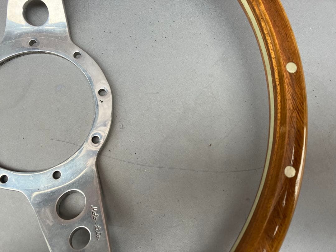 モトリタ　ウッドステアリングホイール　最終値下げ