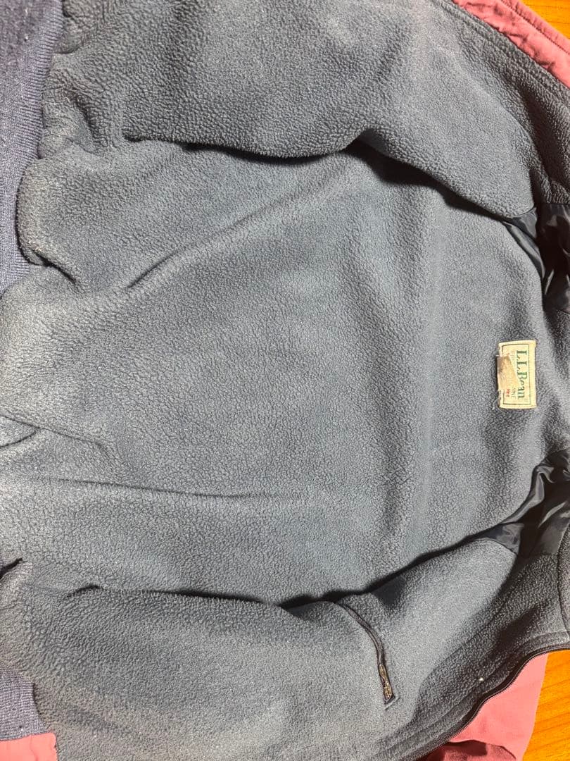美品 80s L.L.Bean ウォームアップ ジャケット くすみ ピンク S