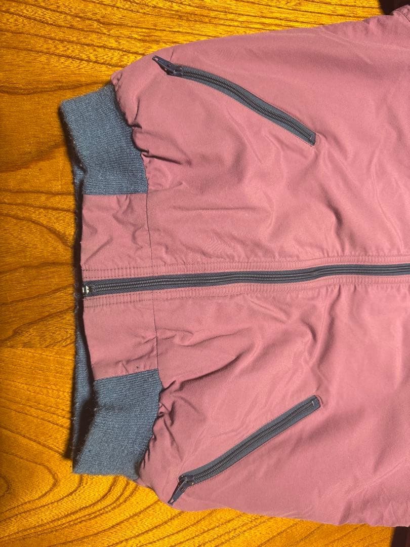 美品 80s L.L.Bean ウォームアップ ジャケット くすみ ピンク S