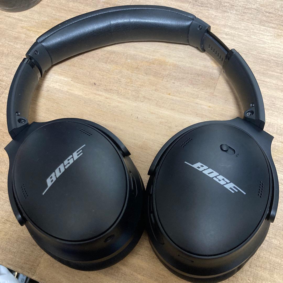 バッテリー交換済 Bose ワイヤレスヘッドホン ブラック QC45