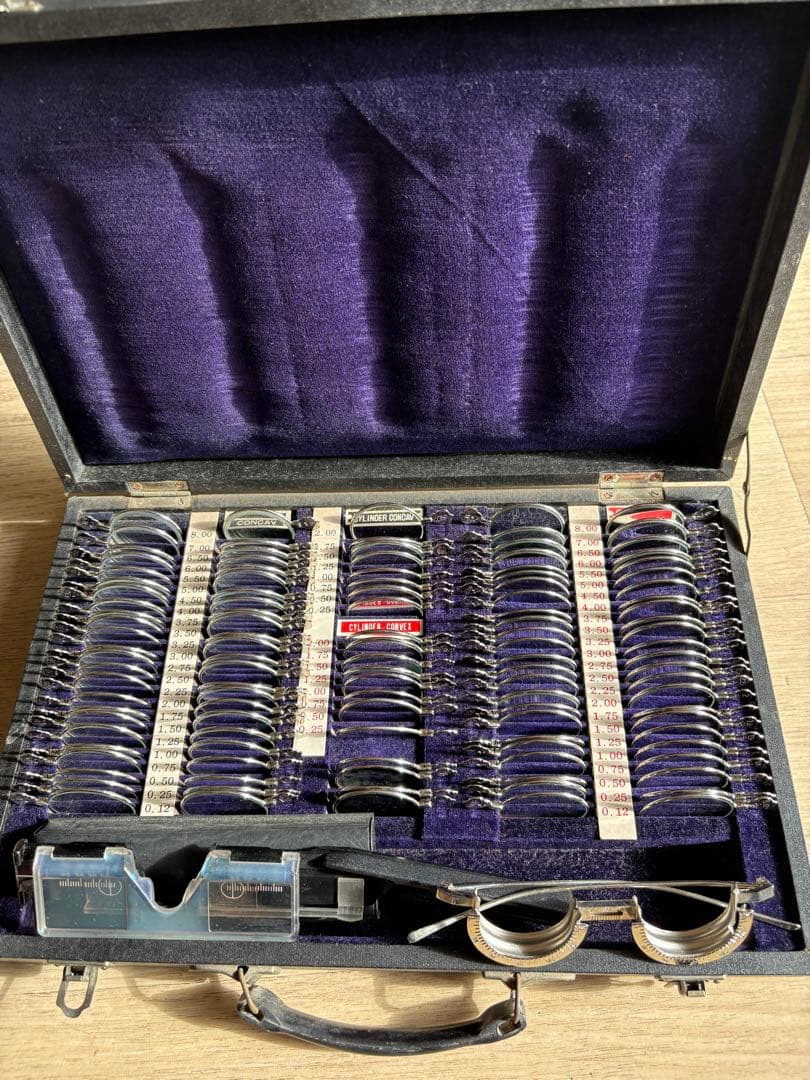 検眼用 トライアルレンズセット ケース付き Rodenstock付属品あり 中古