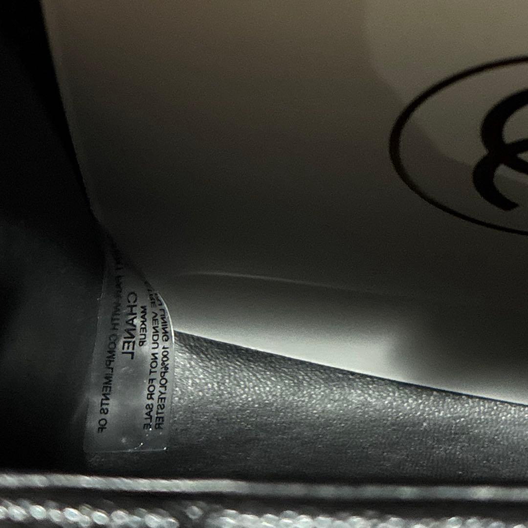 CHANEL シャネル　make up ノベルティ　チェーンショルダーバッグ　黒