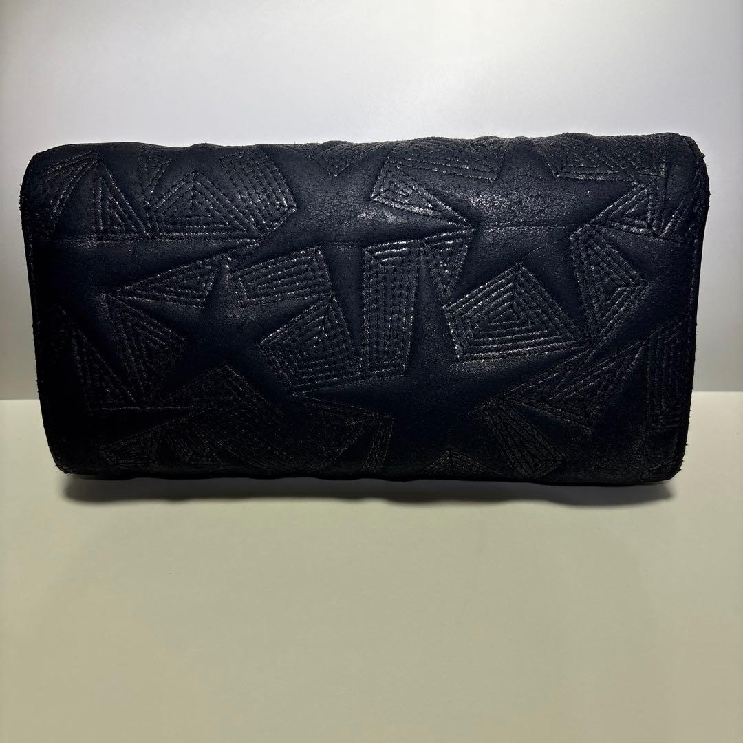 希少レアCHANEL シャネル スターエンボス 長財布 ラムスキン