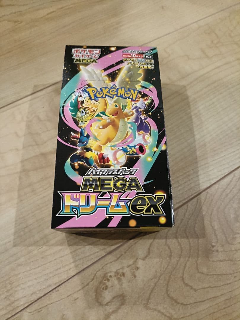 ポケモンカード MEGAドリームex1box シュリンク無し