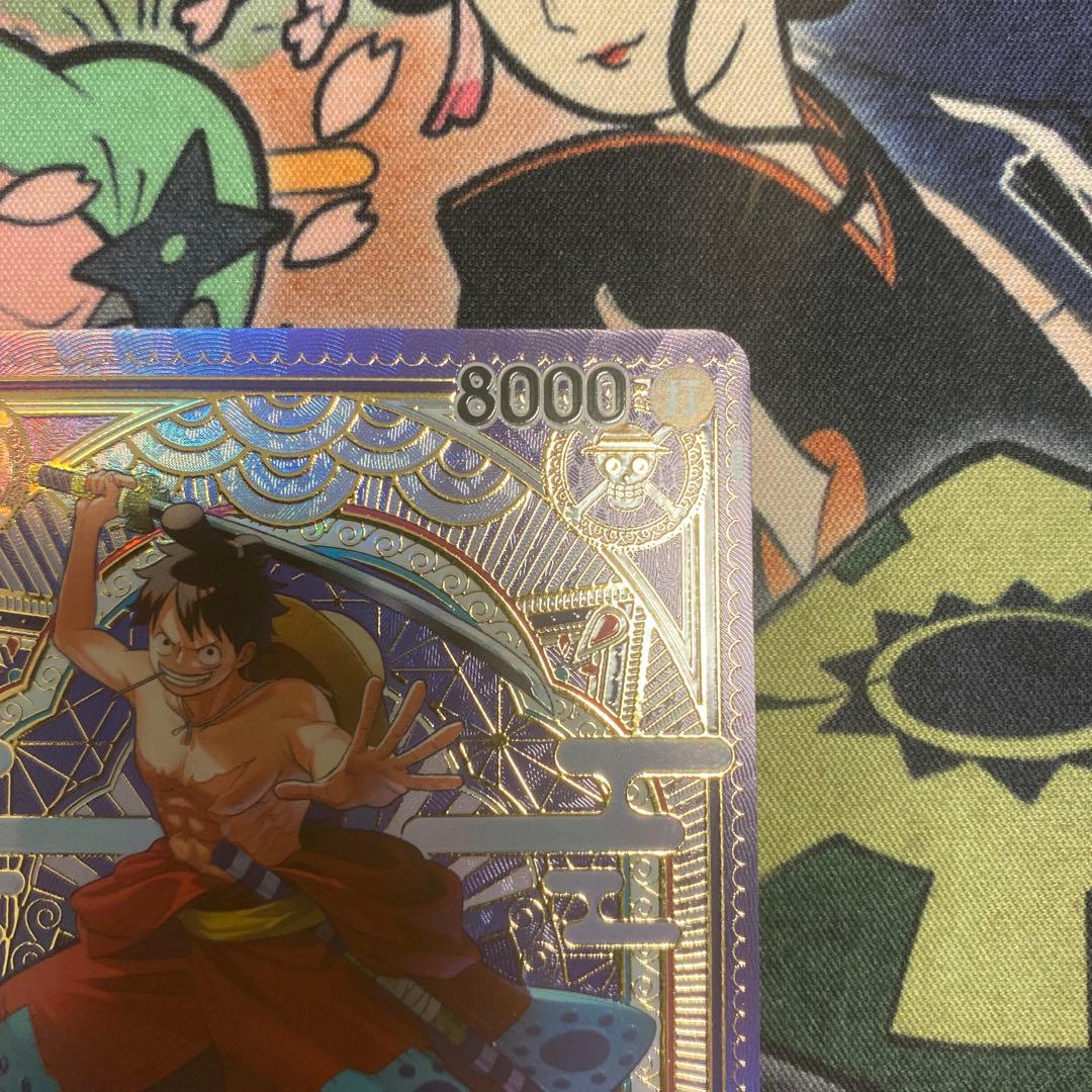 極美品　ルフィ太郎 SR SP(スペシャルカード) ST18-005