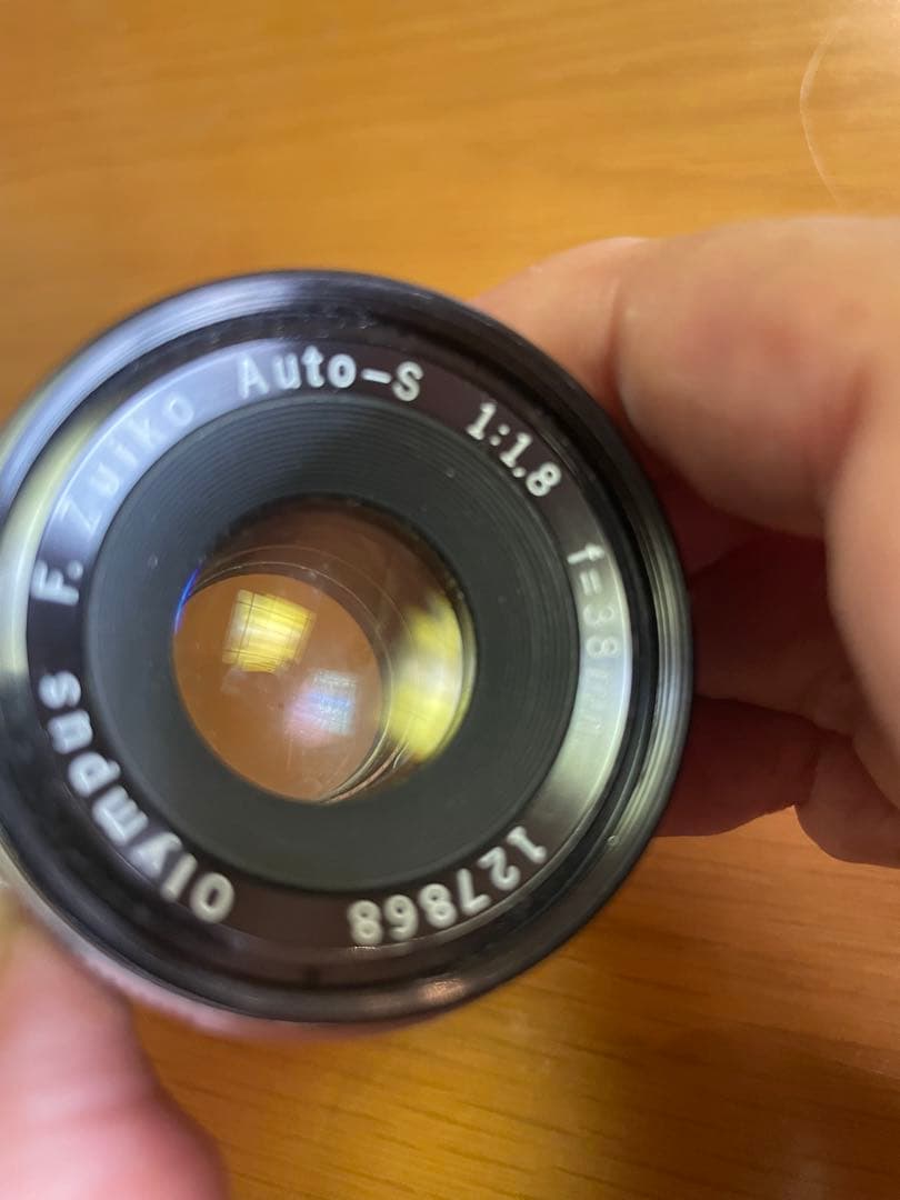 Jack T オリンパス　ハーフサイズ一眼カメラ　PEN F レンズ