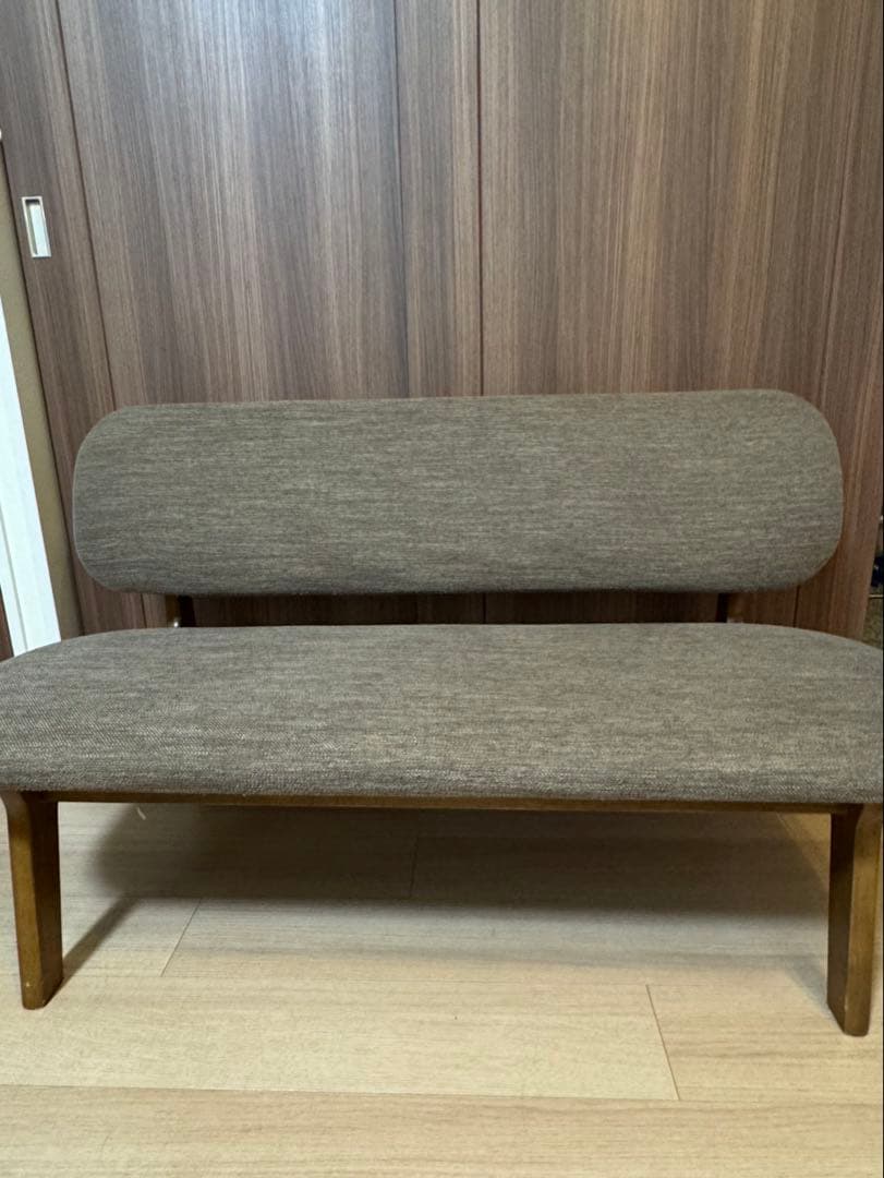 N-Shield Fabric製ブラウンソファ