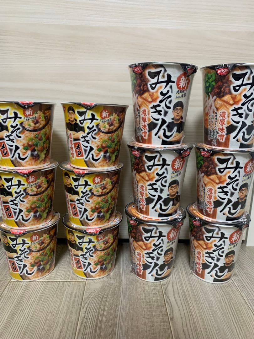 NISSIN 新みそきん　濃厚味噌　みそきんメシ