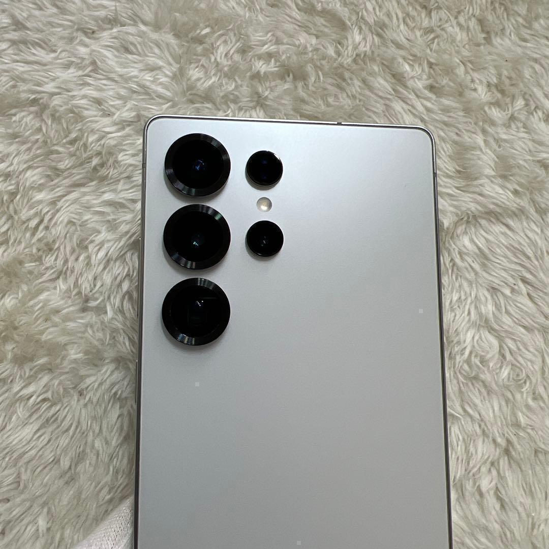 Galaxy S25 ultra 256GB ホワイトシルバー美品 i65