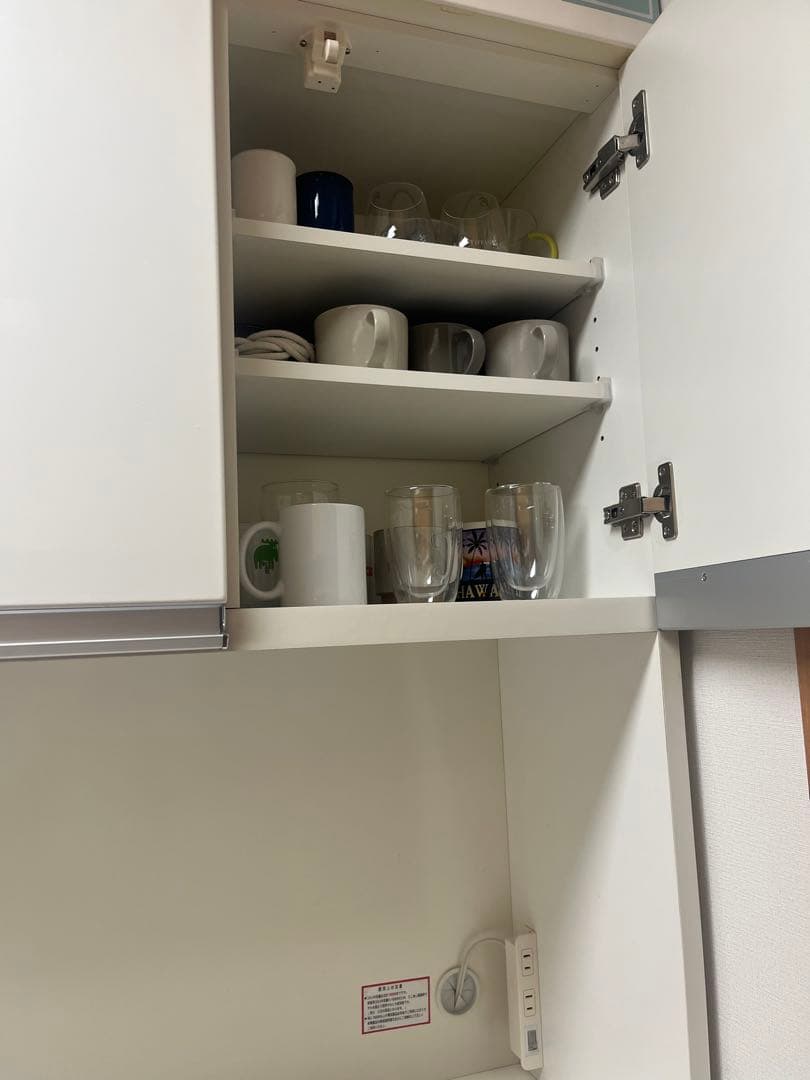 【早い者勝ち♪送料込み！】ニトリ　食器棚　120cm キッチンボード☆ 白