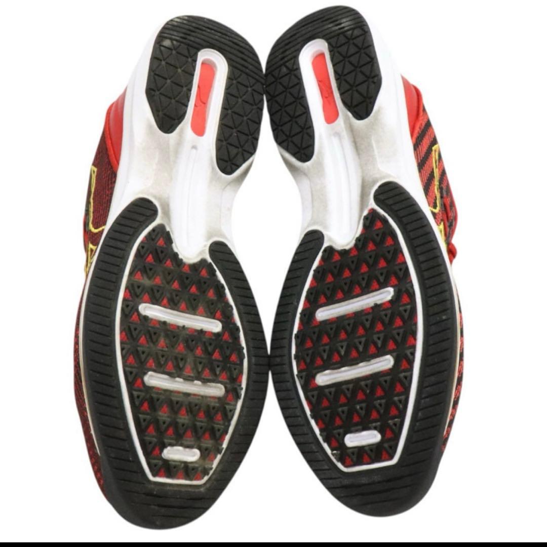 【新品・未使用品】ミズノプロ　トレーニングシューズ レッド×ゴールド 28cm