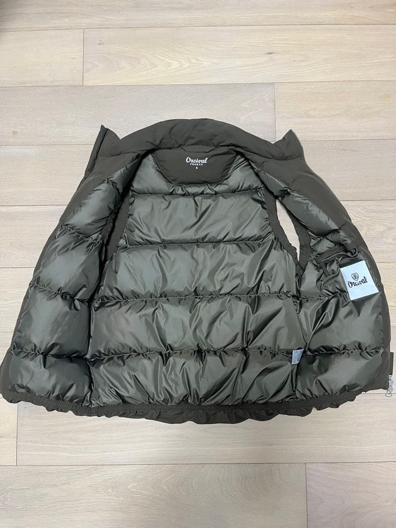 ORCIVAL ダウンベスト ブラウン　サイズ4