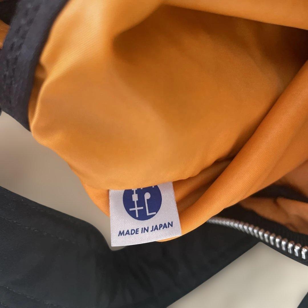 【美品】porter ポーター タンカー ショルダーバッグ ナイロン 黒 2層