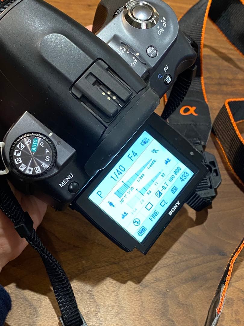 SONY α330デジタル一眼 35-70 100-200 ミノルタAFレンズ付