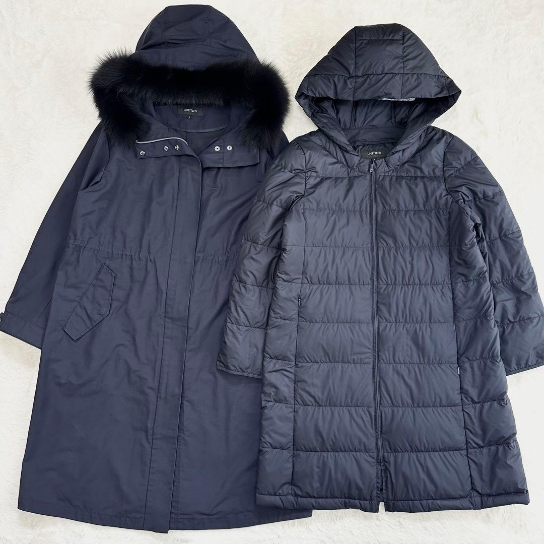 cherry　アンタイトル ローズグログラン5WAYモッズコート ライナー