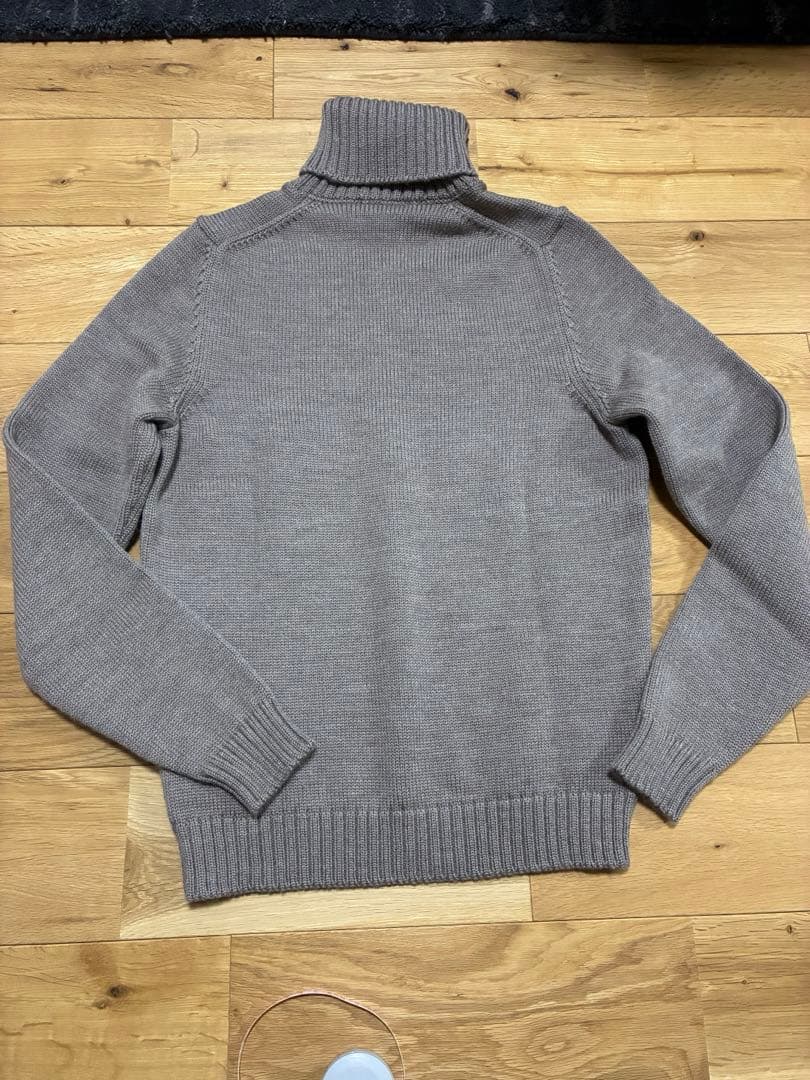 ZANONE ザノーネ ミドルゲージ タートルネックニット 美品　44サイズ