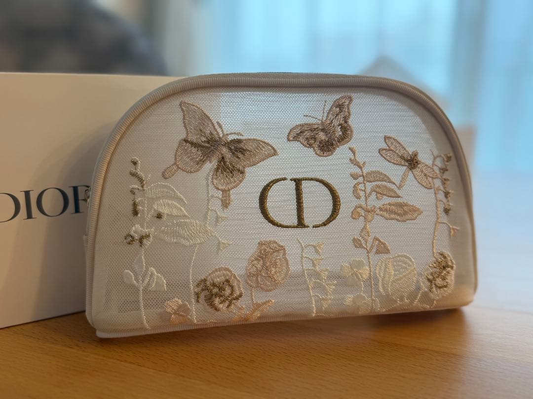 DIOR ディオール マザーズ デイ オリジナル ポーチ 刺繍 ノベルティー