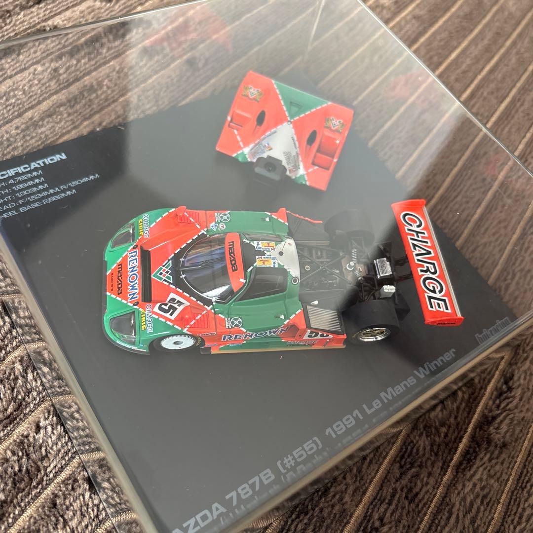 ミニカー hpi 1/43 MAZDA 787B #55 LM1991 Winner